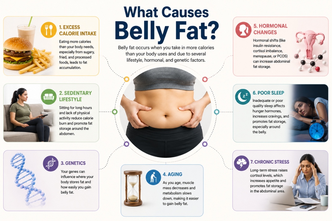belly fat weight loss - WelloraFit