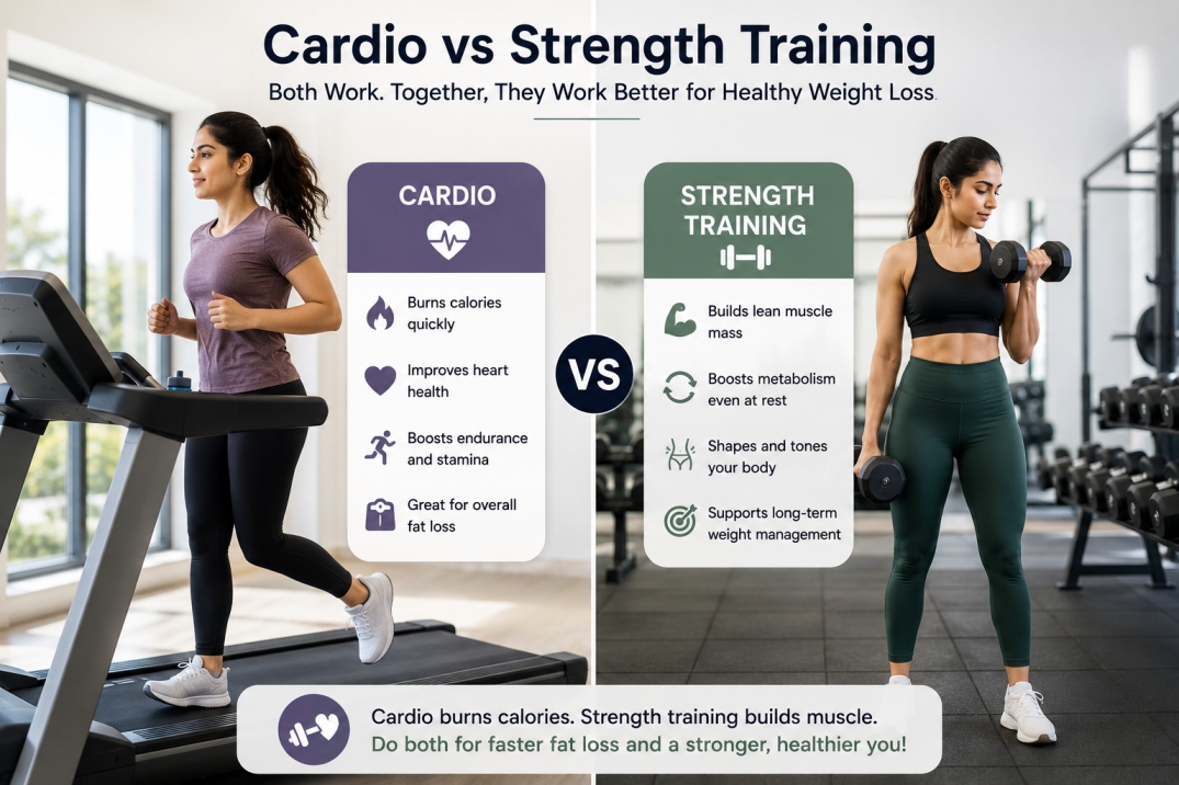 Weight Loss: Cardio vs Strength Training