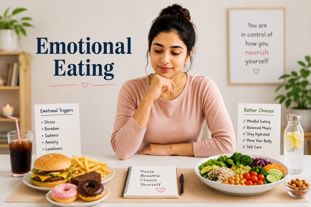 Emotional Eating: Causes, Signs & How to Stop Stress Eating