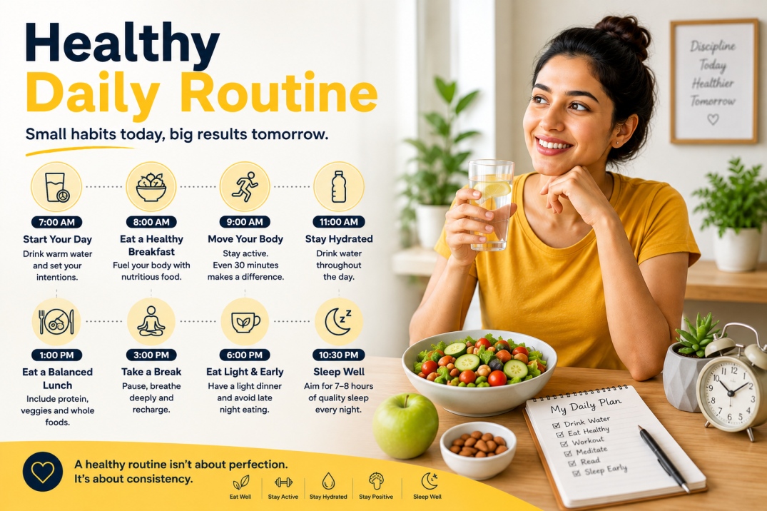 habits for better health - WelloraFit