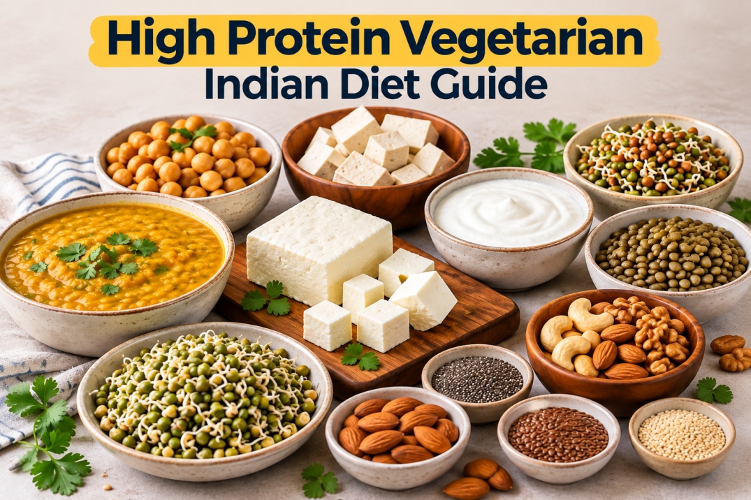 High Protein Vegetarian Indian Diet Guide