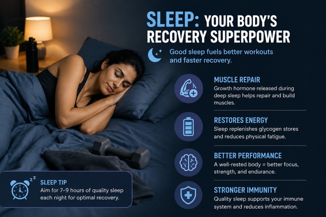 how to recover muscles after a workout - WelloraFit