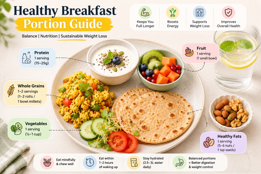 indian breakfast diet for weight loss - WelloraFit