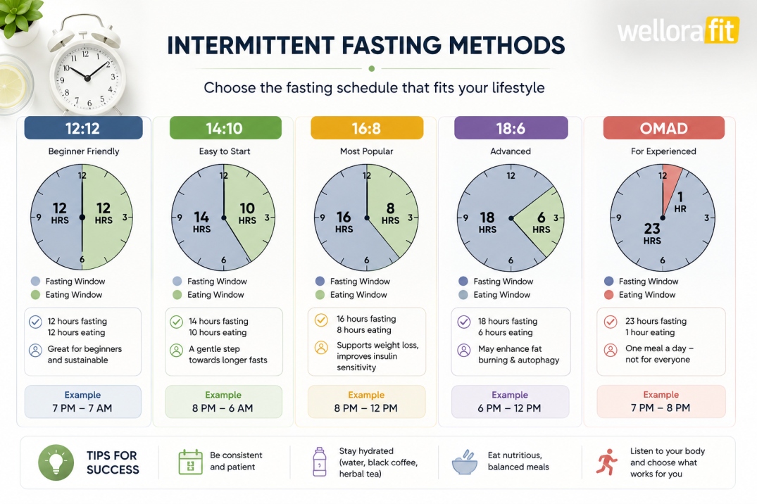 Intermittent Fasting for Weight Loss - WelloraFit