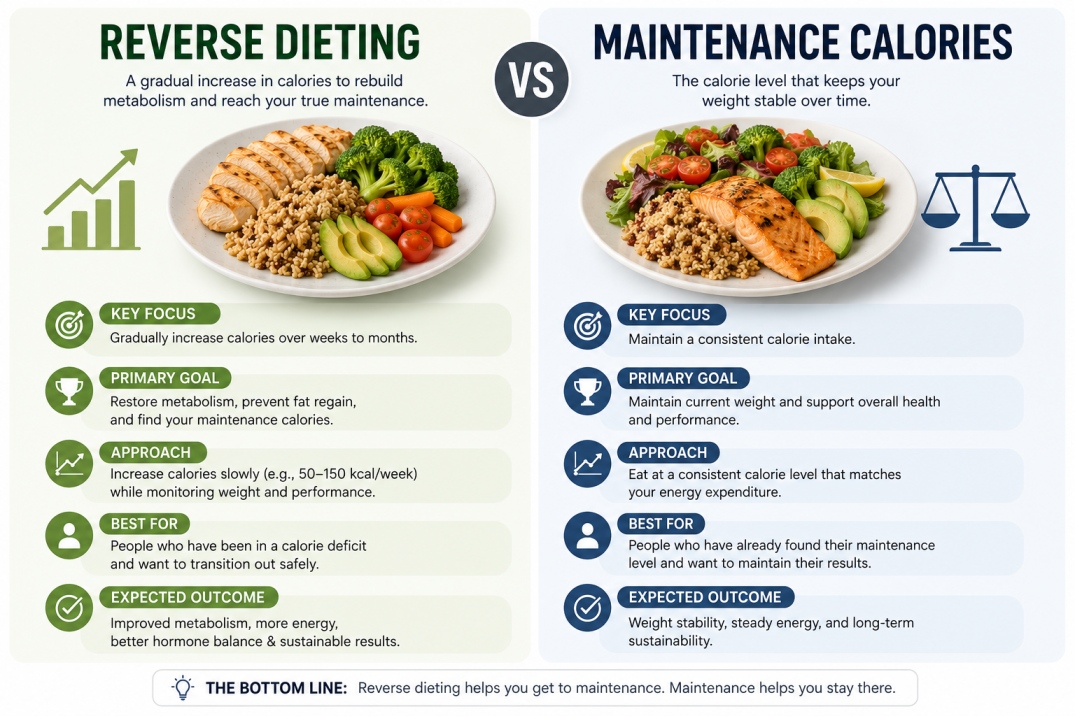 Reverse Dieting Explained - WelloraFit