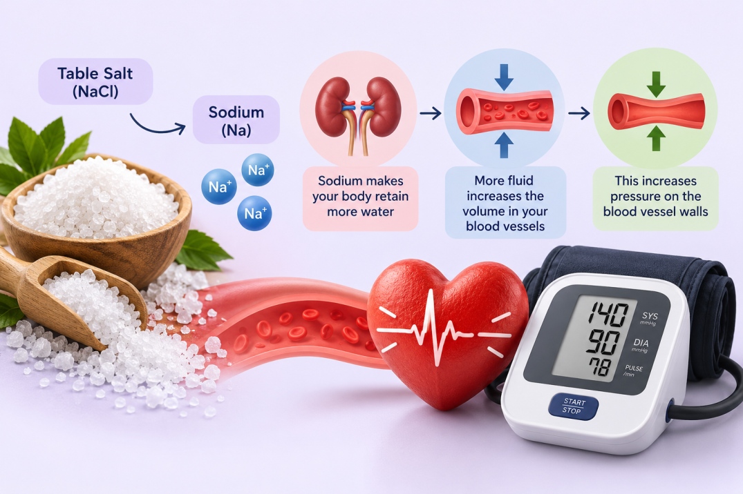 How Sodium Affects Your Health and How Much You Need