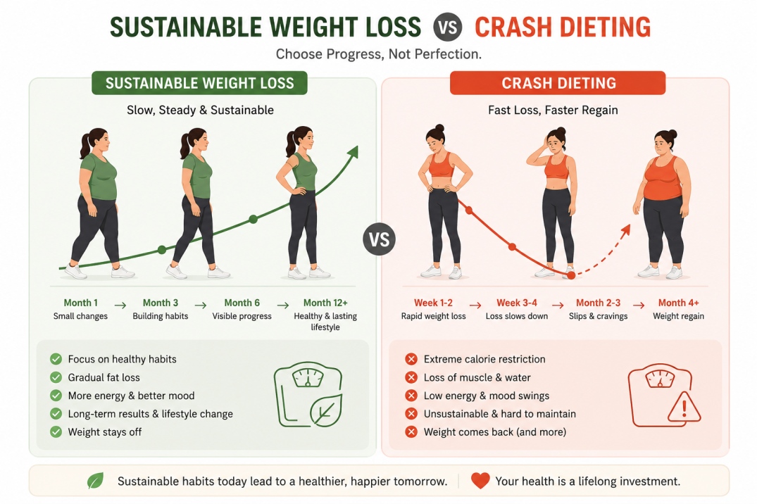 Sustainable Weight Loss - WelloraFit
