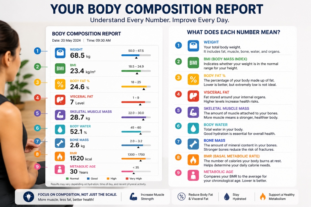 understanding your body composition report - WelloraFit