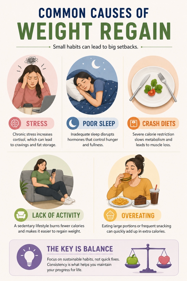 Weight Regain After Dieting - WelloraFit