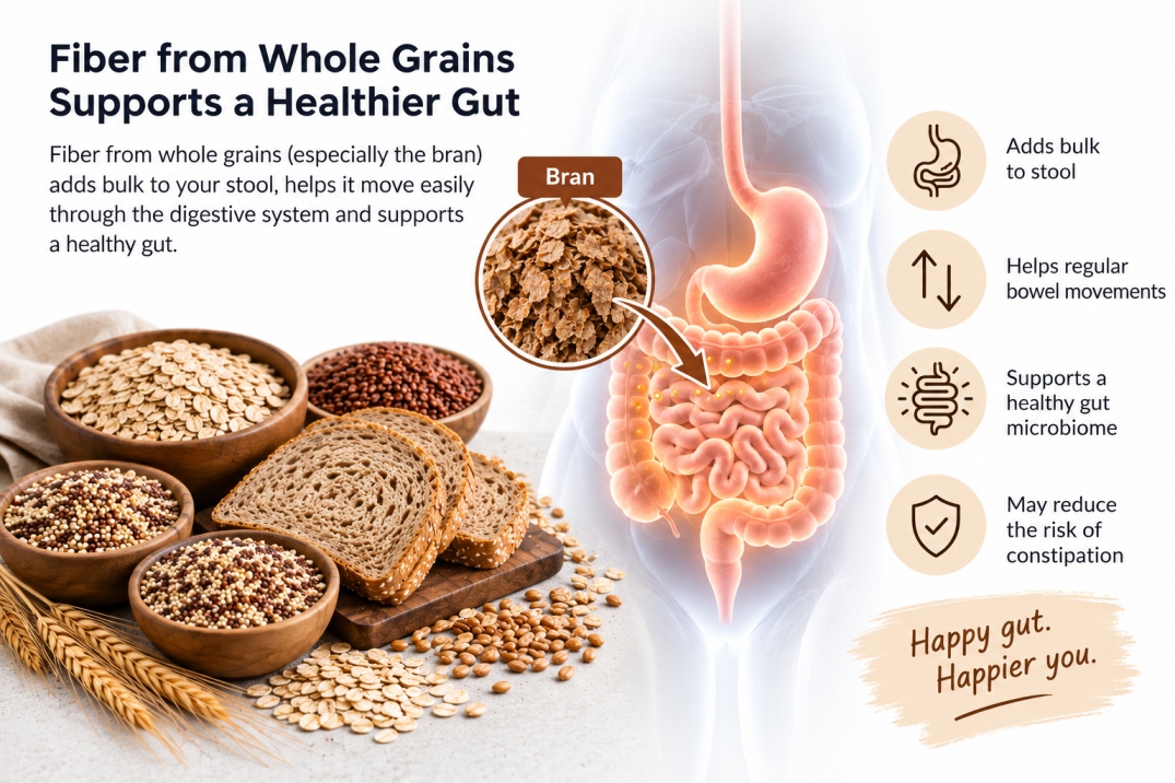 whole grains vs refined grains - WelloraFit